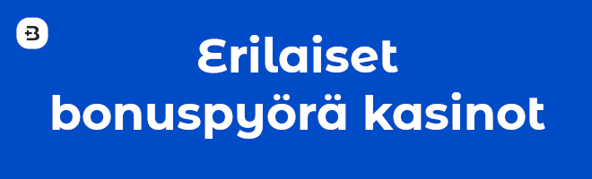 Erilaiset bonuspyörä kasinot.