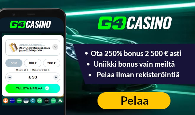 Lue Go4 Casino kokemuksia ja nappaa bonus.