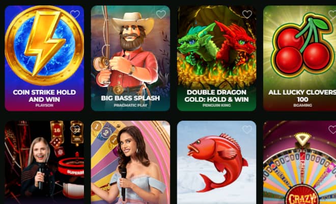 Goldzino Casino pelit viihdyttävät.