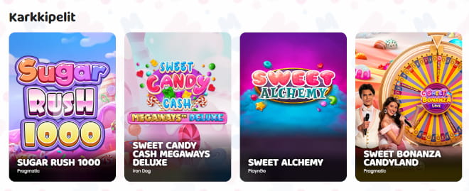 Testaa Munkki kasino pelit.