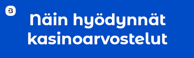 Näin hyödynnät kasinoarvostelut.