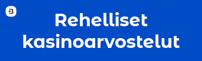 Rehelliset kasinoarvostelut.