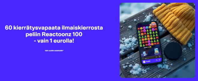 Nappaa Tuohi 1 euro ilmaiskierrokset ilman kierrätystä nyt rajoitetun ajan!