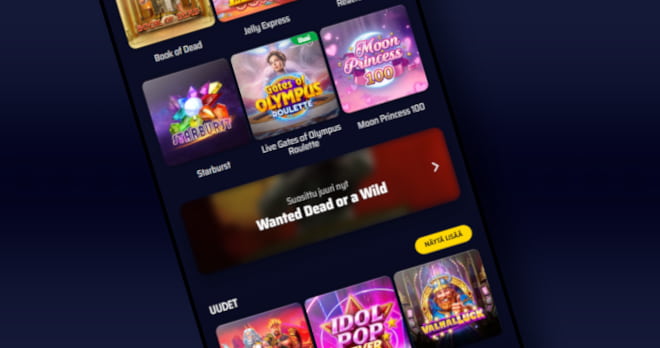 Lue OneRushCasino esittely.