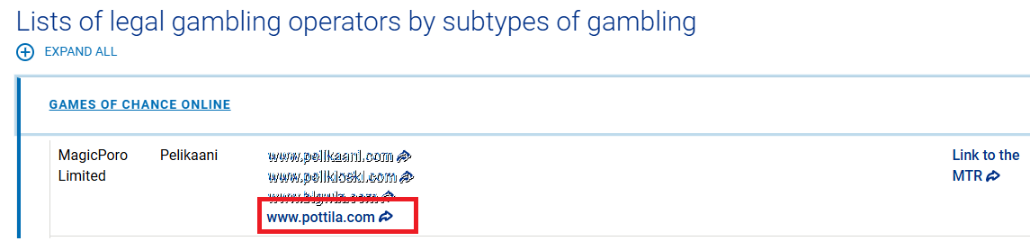 potmanni on nyt pottila kasino