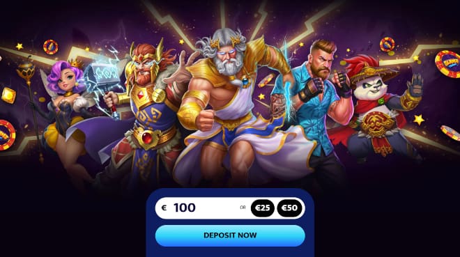 Slamz Casino kotiutus ja talletus onnistuu pikana.