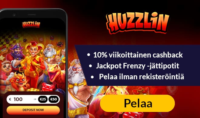 Lue Huzzlin kasino arvostelu ja pelaa ilman rekisteröitymistä.