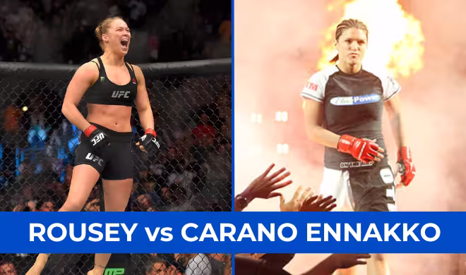 rousey carano ennakko