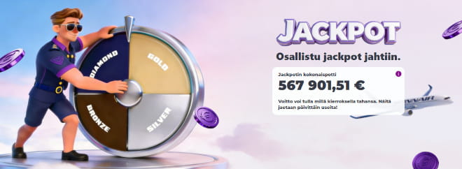 Spinnair kasino kampanjat tarjoavat monia etuja, kuten jackpotit.