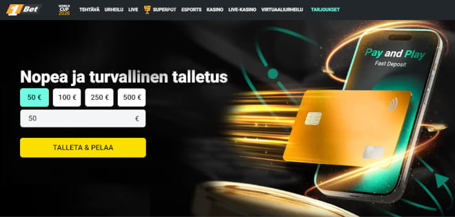 Hanki omia 1Bet Casino kokemuksia myös pikana.