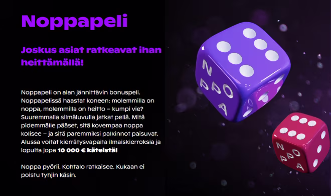 Noppa Casinon Noppapeli.