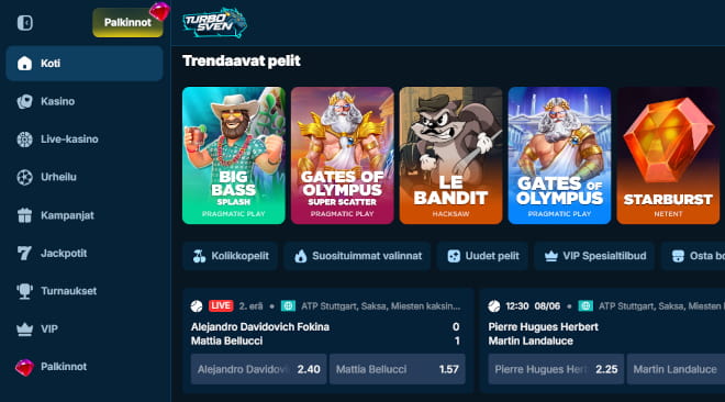 TurboSven Casino kokemuksia voi hankkia Trumon avulla.