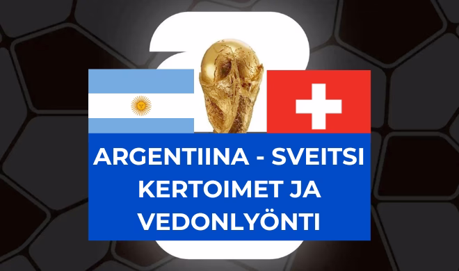 Argentiina – Sveitsi kertoimet Jalkapallon MM-kisat 2026