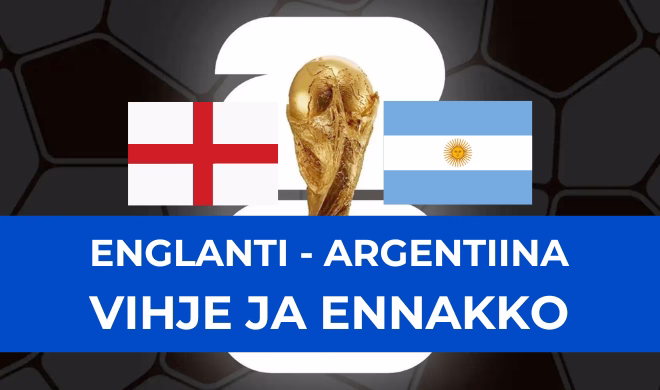 Englanti Argentiina vihje ja ennakko.
