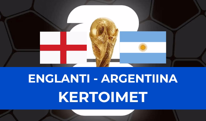 Englanti Argentiina kertoimet.