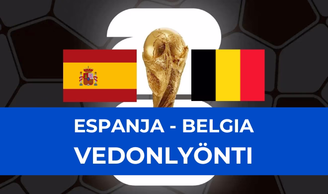 Espanja vs Belgia vedonlyönti.