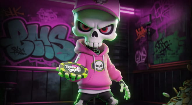 Spin Skull kasino kampanjat koostuvat mm. käteispalautuksesta.