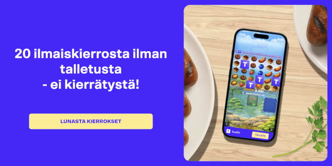 Tuohi ilmaiskierrokset ovat aina kierrätysvapaita.