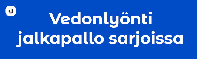 Vedonlyönti jalkapallo sarjoissa.