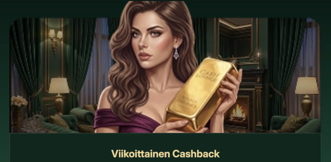 Cash Lounge Casino tarjoaa mm. cashbackia joka viikko.