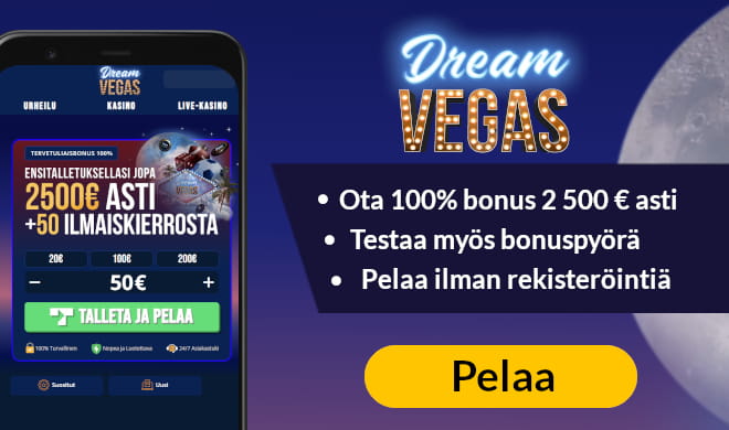Lue Dream Veags Casino arvostelu ja ota uuden pelaajan bonus.