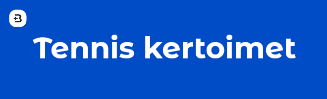 Tennis kertoimet.