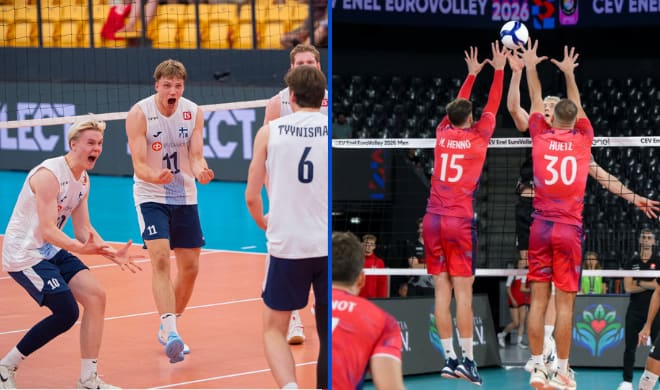 Suomi vs Ranska ottelu.
