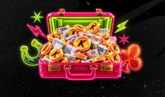 KirpeeCasino bonus lunastetaan bonuskoodilla.