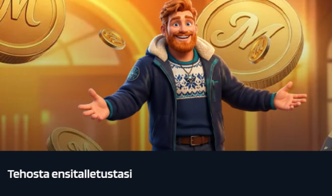 Lunasta Moikka kasino bonus ensitalletuksella.